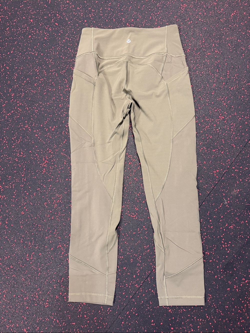 lululemon athletica Olive Green High-Rise Active Leggings